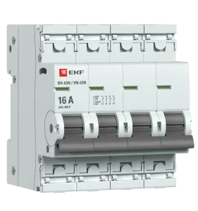 Выкл. нагрузки 4P 16А ВН-63N EKF PROxima S63416