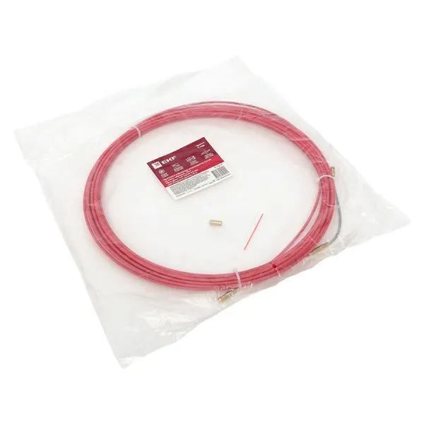 Протяжка кабельная стеклопруток 3.5 мм со смен. наконеч., 15 м EKF - Фото 11