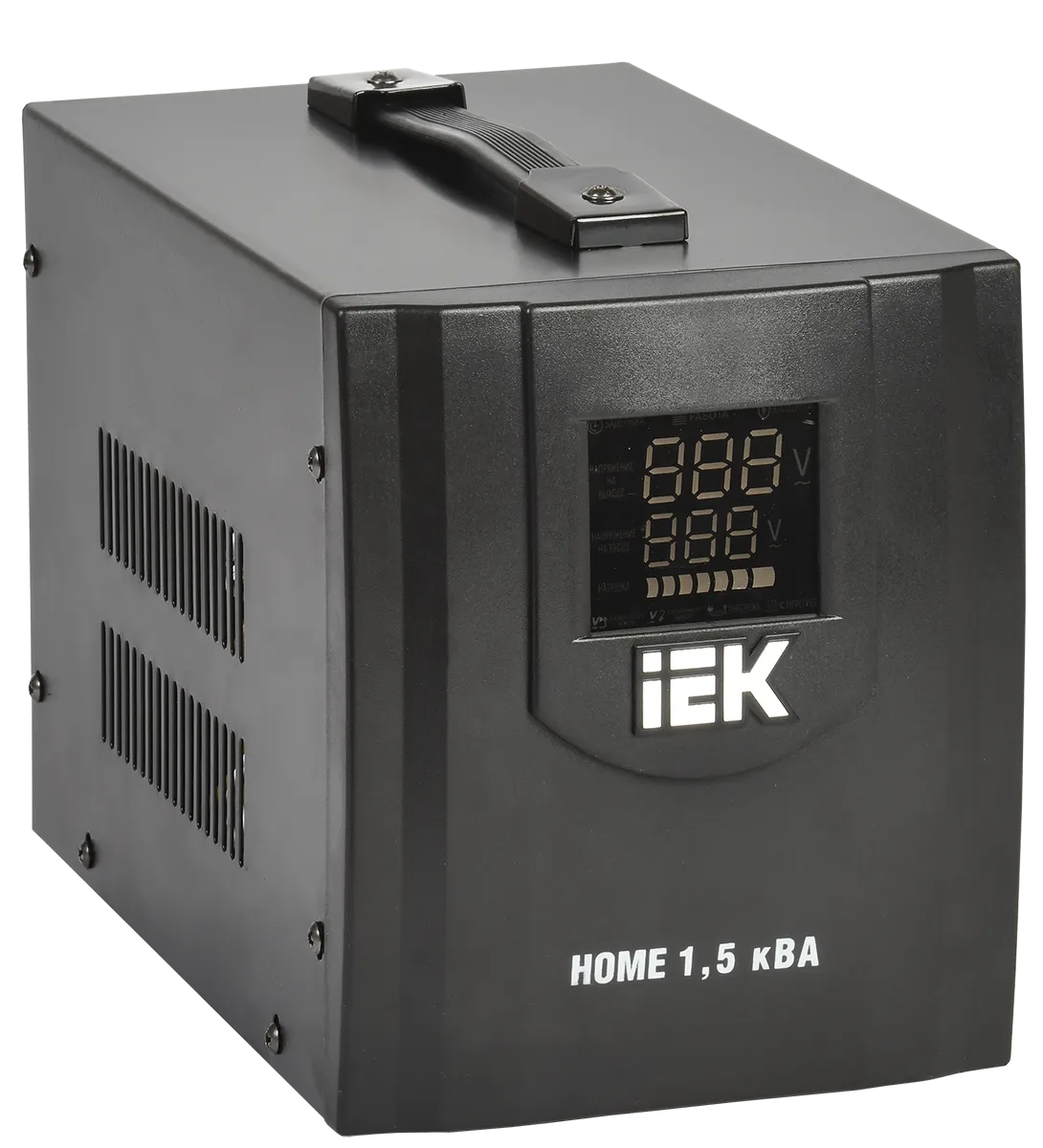 Стабилизатор напряжения серии HOME 1,5 кВА (СНР1-0-1,5) IEK