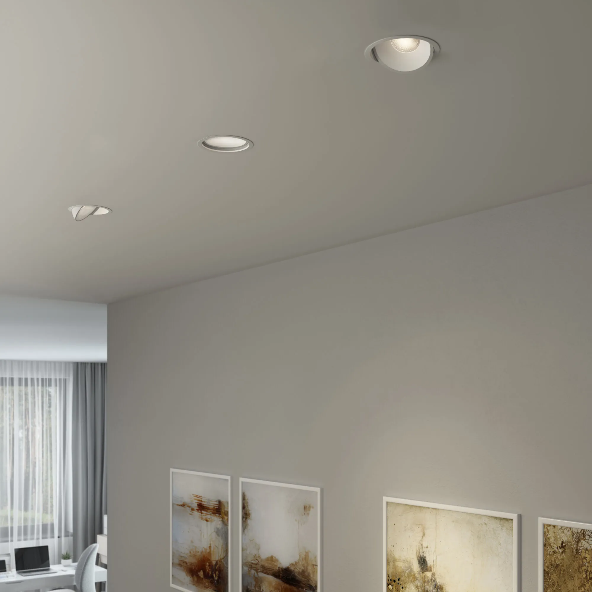 Встраиваемый светодиодный светильник 6W 4200K белый 25083/LED Elektrostandard - Фото 3