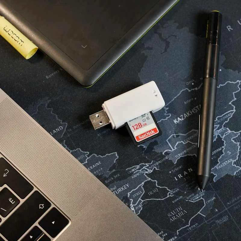 Картридер REXANT USB для TF/SD/MS/M2 - Фото 2