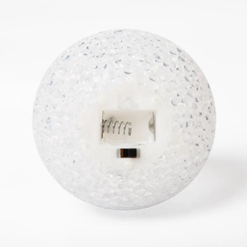 Фигура светодиодная Снежок, RGB, 8 см - Фото 5