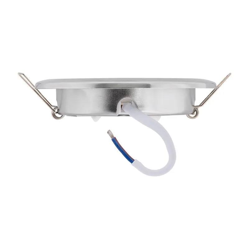 Светильник GX53 хром, термостойкое пластиковое кольцо в комплекте REXANT - Фото 3