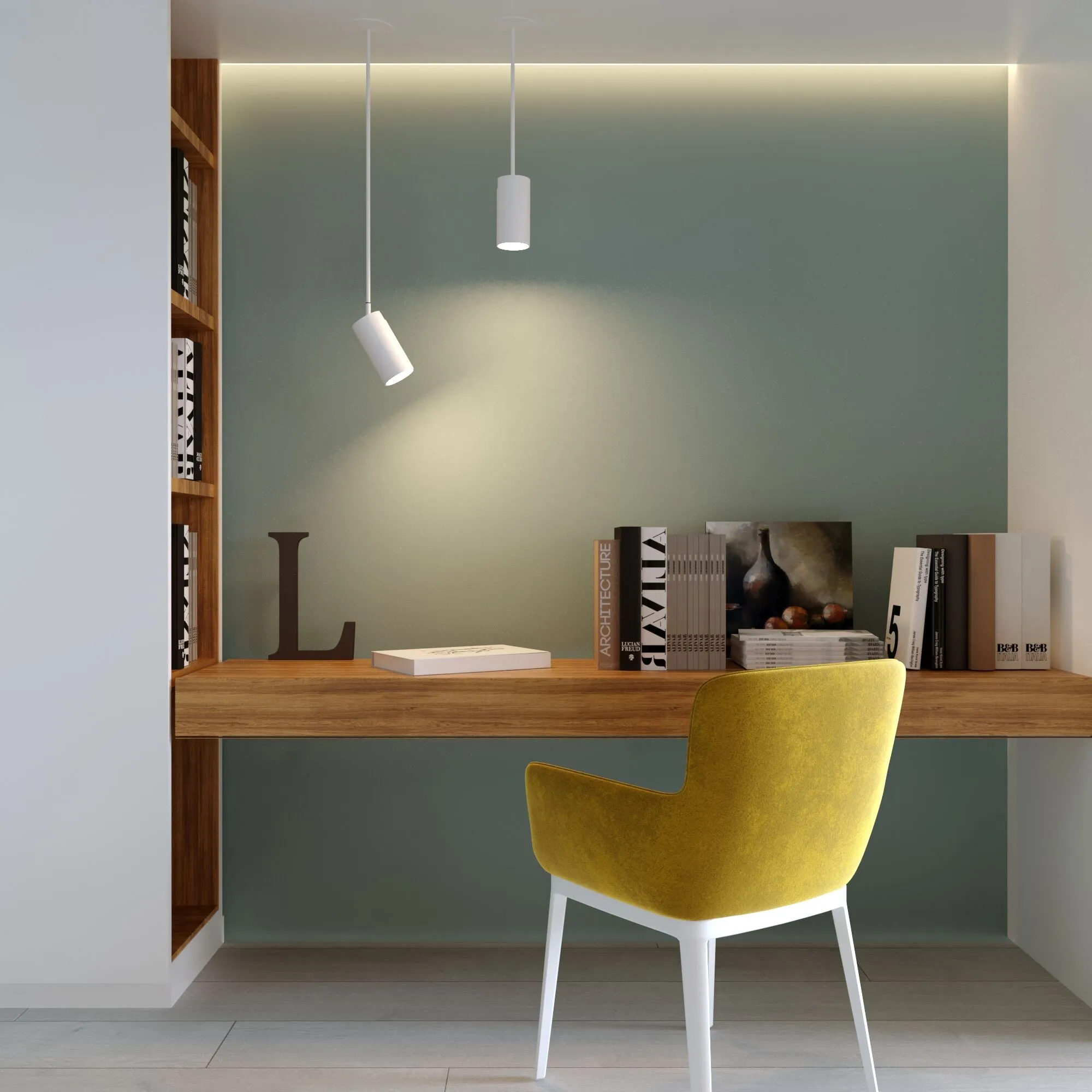 Встраиваемый подвесной светодиодный светильник белый Drop 8W (50242 LED) 50242 LED Elektrostandard - Фото 2