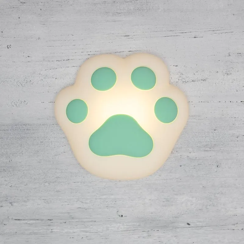 Силиконовый ночник Кошачья лапа бирюзовый NEON-NIGHT 503-006