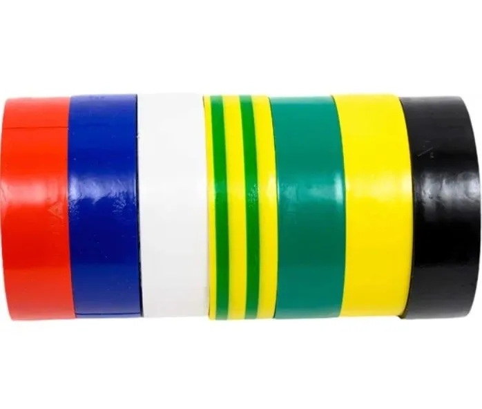 Изолента ПВХ 0,13х15мм, 10м, желтая DEKRON DEK1006-0018