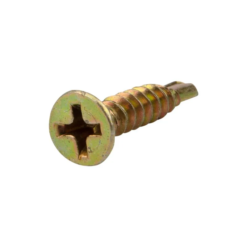 Саморез оконный KRANZ сверло, 3.9х19, желтый цинк, упаковка поставщика ( 18 000 шт. )