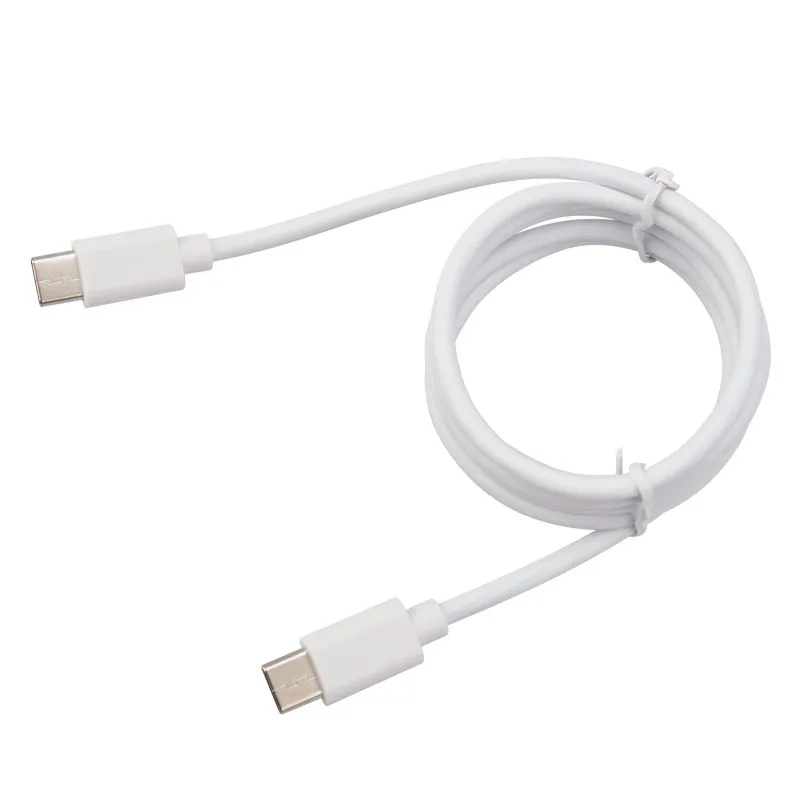 Кабель Type-C - Type-C, 3А, 60Вт, 1м, ПВХ, белый, Power Delivery REXANT - Фото 2