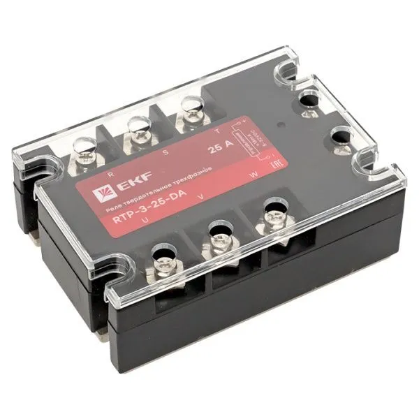 Реле твердотельное трехфазное RTP-25-DA EKF - Фото 6
