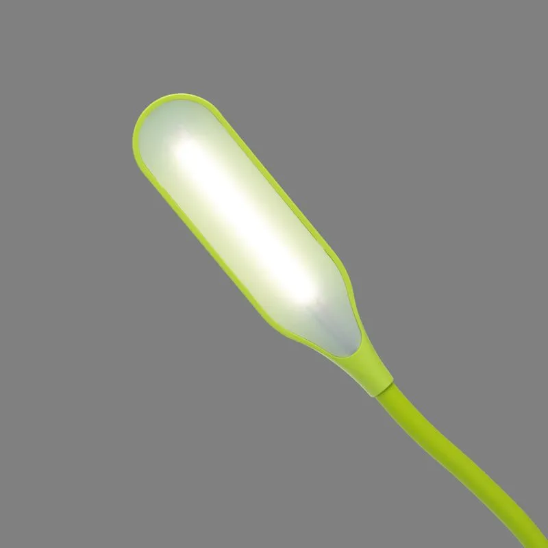 Светильник настольный Click 4Вт, LED, 4000К, диммируемый 3 ступени, заряжаемый, на прищепке, зеленый REXANT - Фото 4