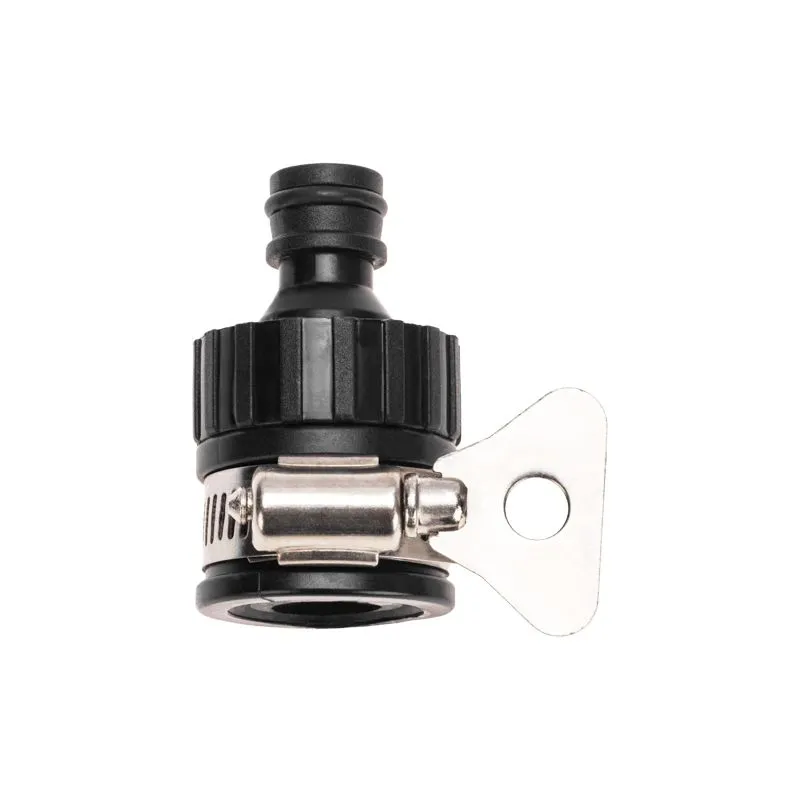 Адаптер пластмассовый, 3/4", с внешним хомутом ЧЕТЫРЕ СЕЗОНА - Фото 2