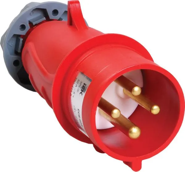 MAGNUM Вилка переносная ССИ-024 32А-6ч/380-415В 3P+PE IP44 IEK PSN02-032-4