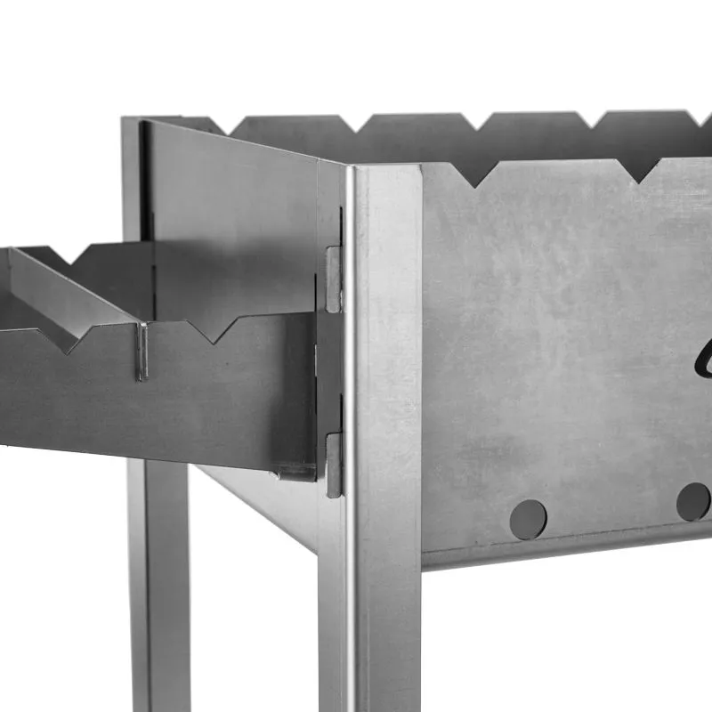 Мангал разборный 910х295х155мм, с сумкой, в картонной коробке СОКОЛ - Фото 5