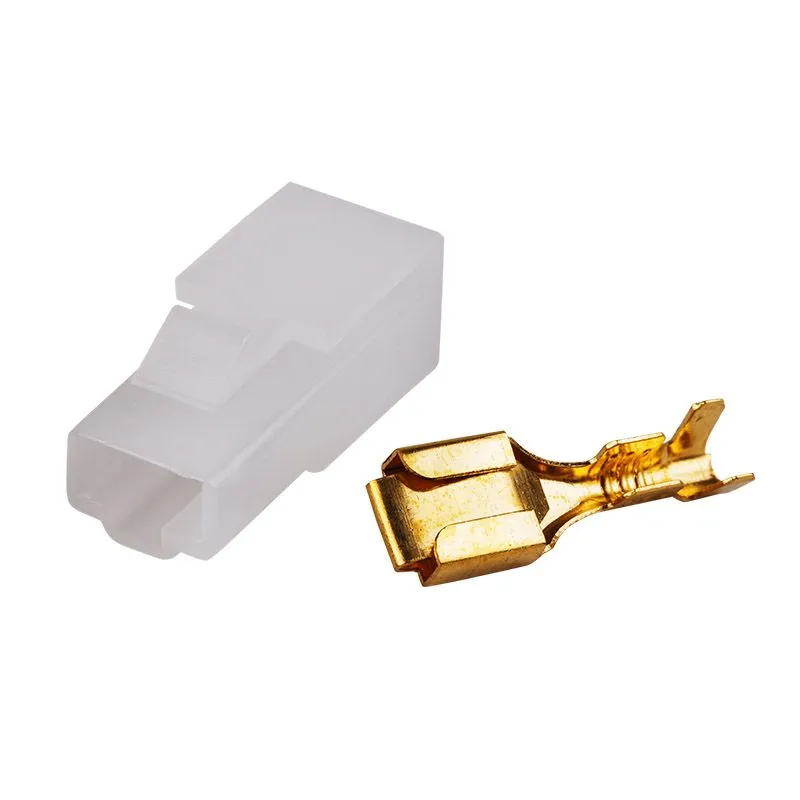 Клемма плоская гнездо 6.3 мм 1-1.5 мм² (РП-м 1.5-(6.3)) + колодка REXANT - Фото 2