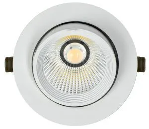 LIGHTING PRO Светильник светодиодный поворотный ДВО 1822 35Вт 4000К IP20 круг белый IEK LTP-DSO0-1822-35-40-K01