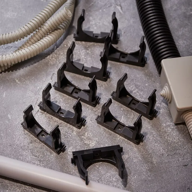 Крепеж-клипса для монтажного пистолета Ø 50 мм, черная (25 шт/уп) REXANT - Фото 4