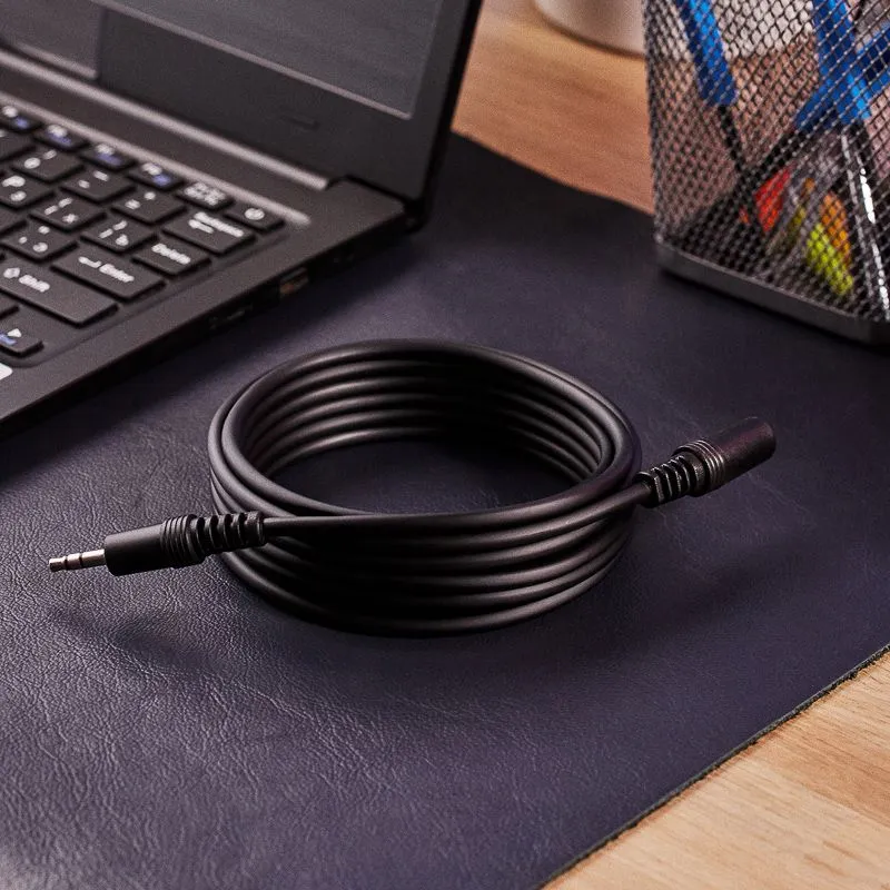 Шнур Стерео 3,5мм гнездо - Стерео 3,5мм штекер, 3м REXANT - Фото 2