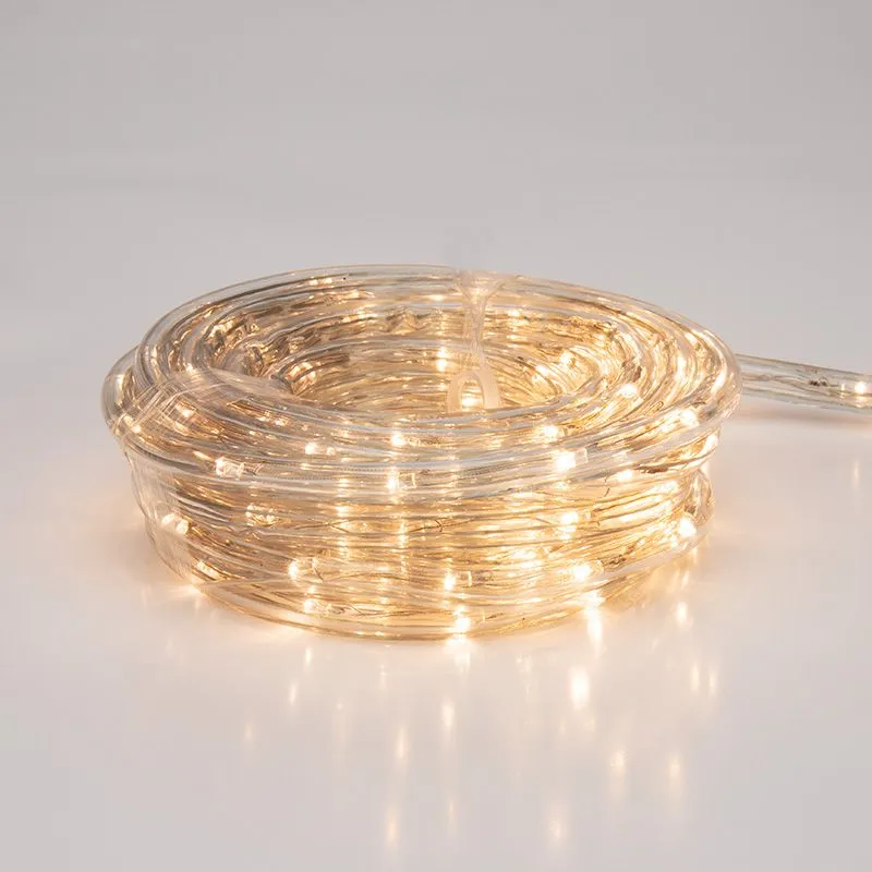 Дюралайт LED, свечение с динамикой (3W), 24 LED/м, ТЕПЛЫЙ БЕЛЫЙ, 14м - Фото 3