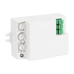 Микроволновый датчик движения бел. 1200Вт 360гр. до 10м IP20 MW-706 EKF dd-mw-706