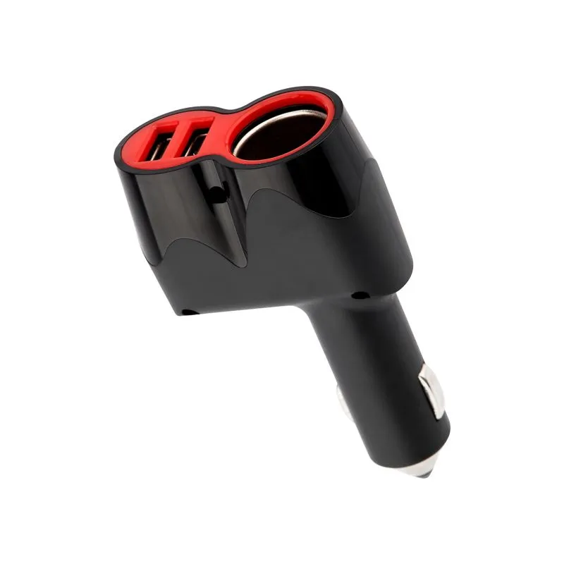 Автозарядка в прикуриватель REXANT АЗУ 2хUSB+гнездо, 12-24V, 5V,1 000mA - Фото 2