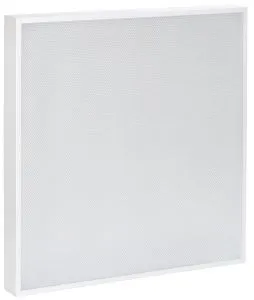 LIGHTING PRO Светильник светодиодный ДВО 2001A 40Вт 4000К IP40 588х588мм Грильято призма БАП 3ч IEK LTP-DVO0-2001A-40-40-K01