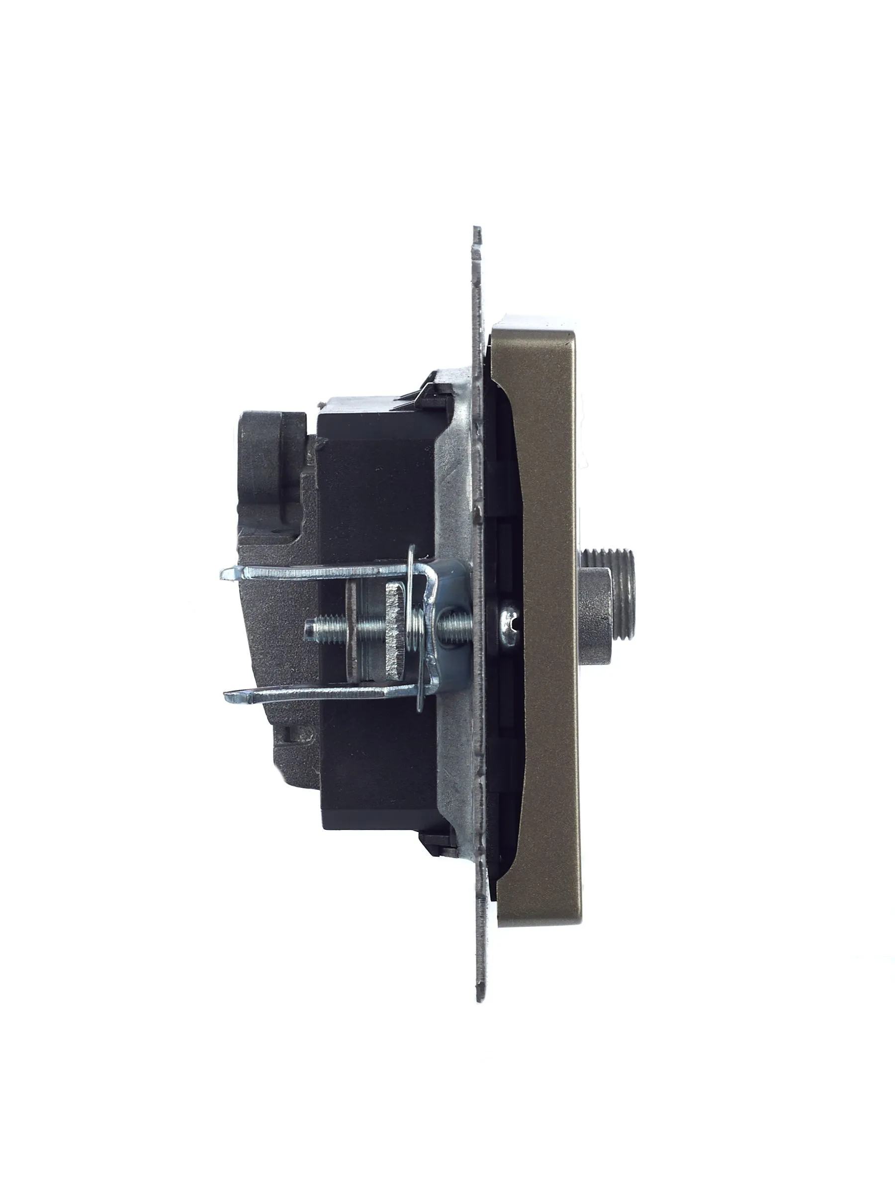 BRITE Розетка двойная TV+SAT РТВ/РСп12-БрШ шампань IEK - Фото 7