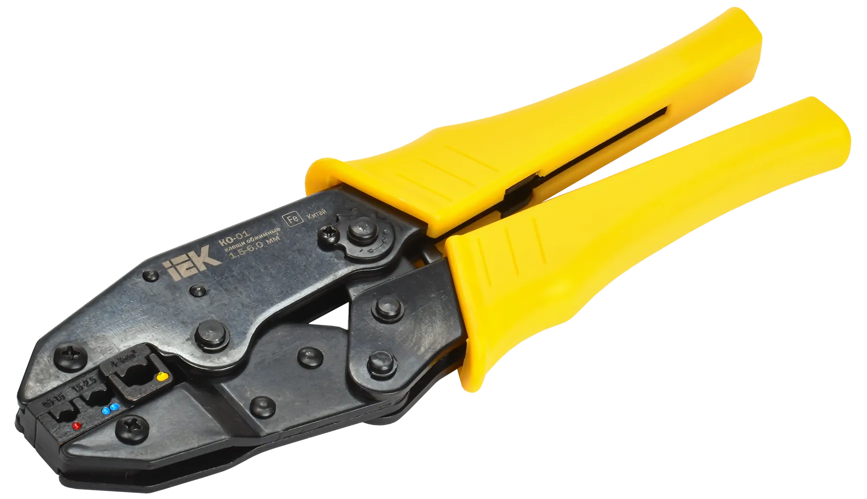 Клещи обжимные КО-01 1,5-6,0мм2 IEK