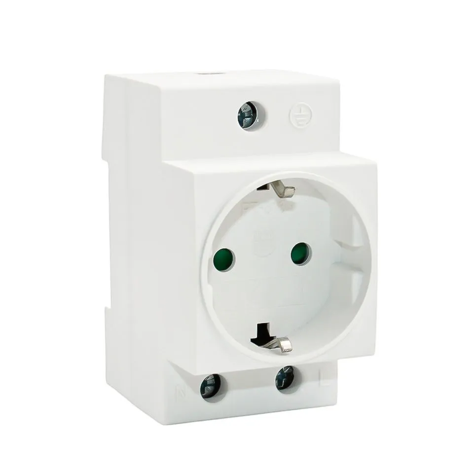Розетка РДЕ-47 250В (под евро вилку с заземлением) DEKRON
