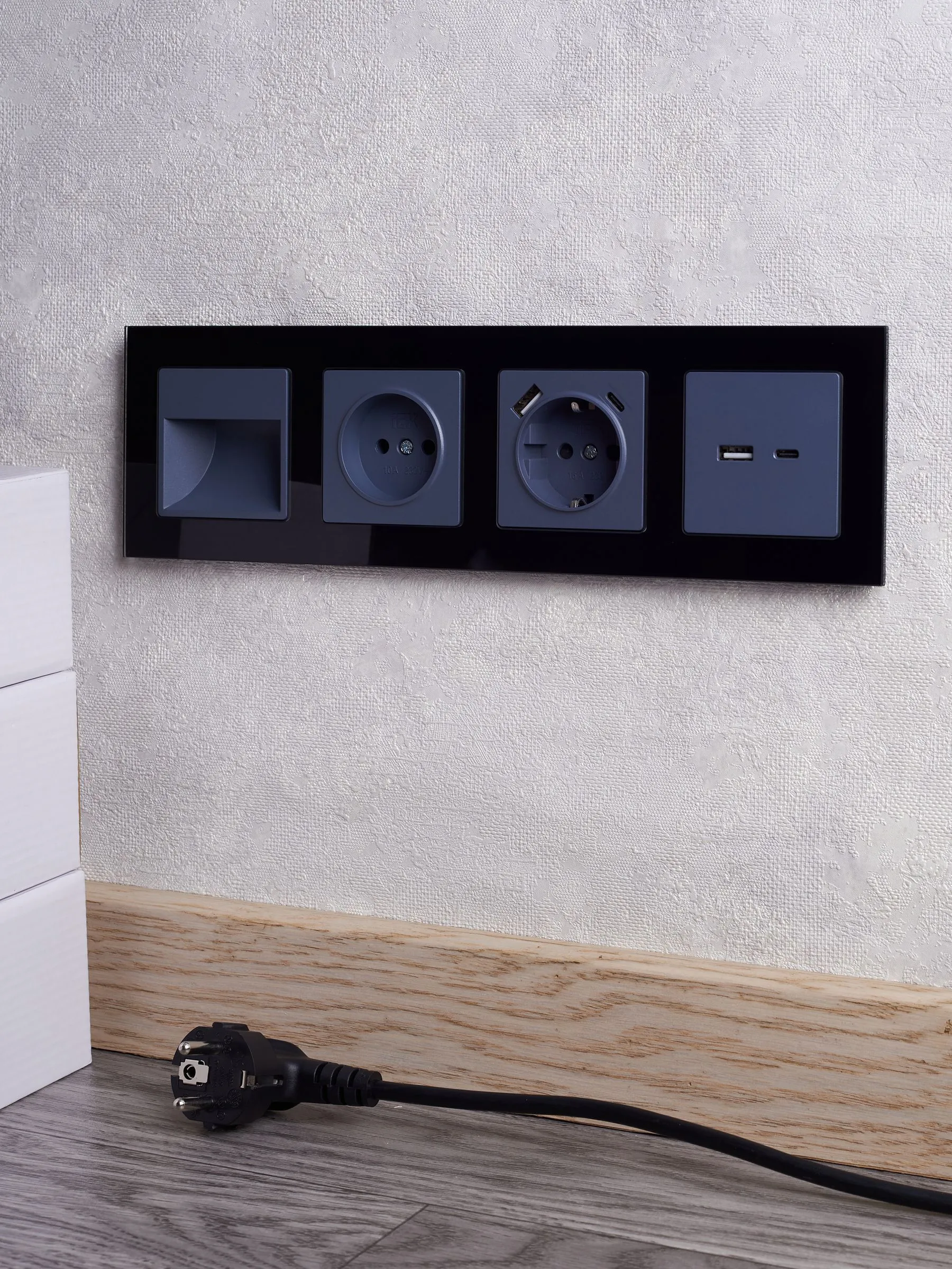 BRITE Подсветка светодиодная встраиваемая ПЛ20-БрМ маренго IEK - Фото 5