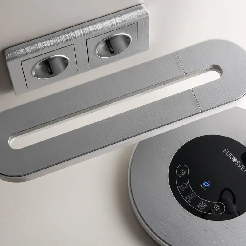 Рамка на 2 поста Stream (серебряный) Werkel - Фото 2