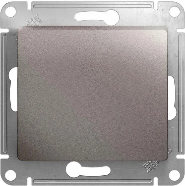Переключатель проходной 1-кл. СП Glossa 10А IP20 (сх. 6) 10AX механизм платина SE GSL001261