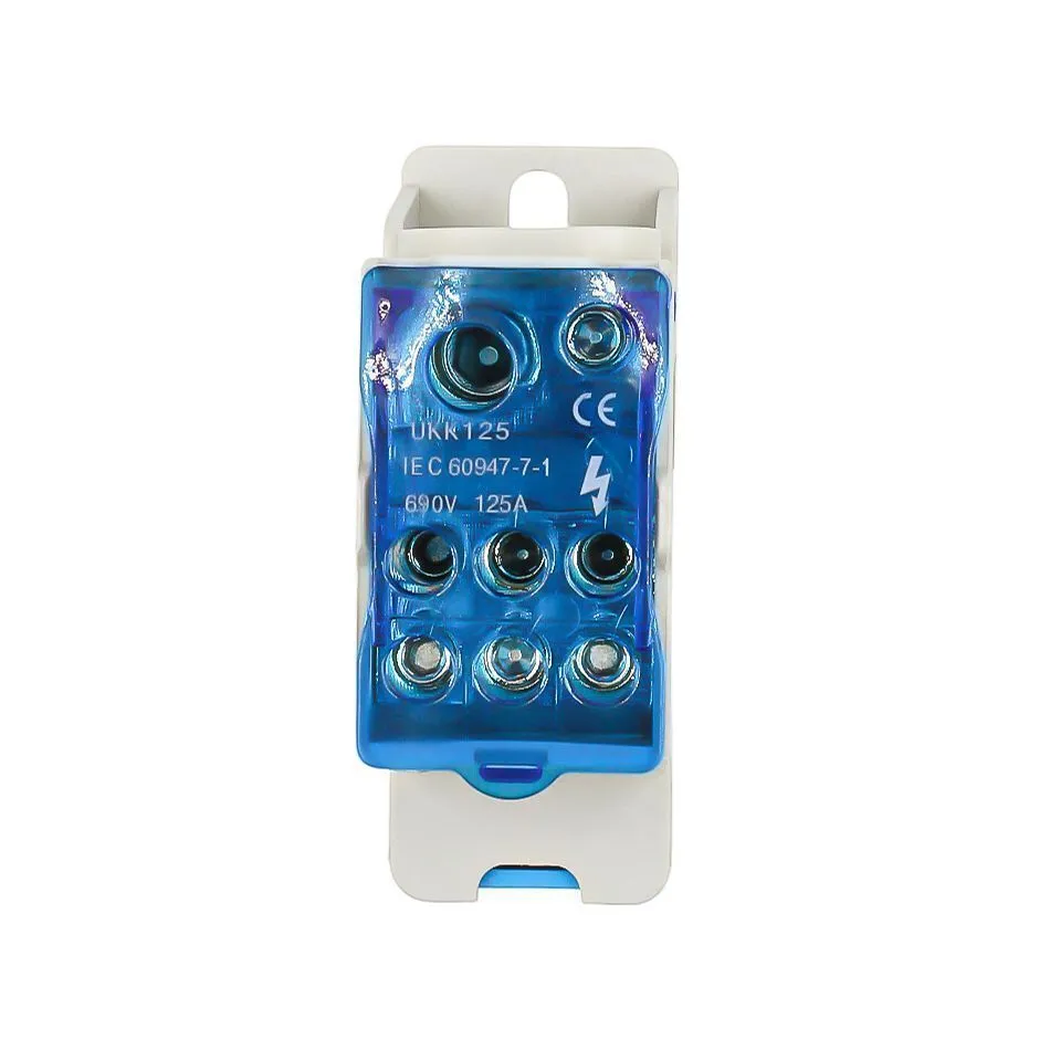 Блок распределительный КБР (РБД-125), 125А, 8 присоединений DEKRON - Фото 2