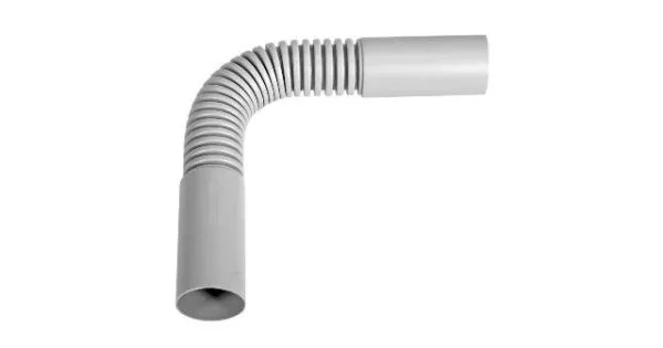 Соединитель к трубе гибкий атмосферостойкий д.25мм (ПВХ) (50шт/уп) СЕРЫЙ