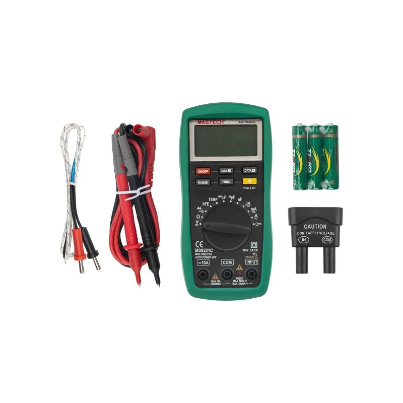 Универсальный мультиметр MS8221С MASTECH - Фото 4