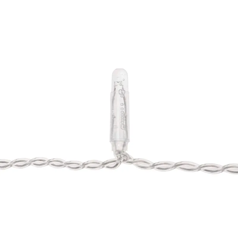 Гирлянда светодиодная Занавес 2х3м 448 LED СИНИЙ прозрачный ПВХ IP65 постоянное свечение 230В нужен блок 303-500-1 NEON-NIGHT - Фото 5