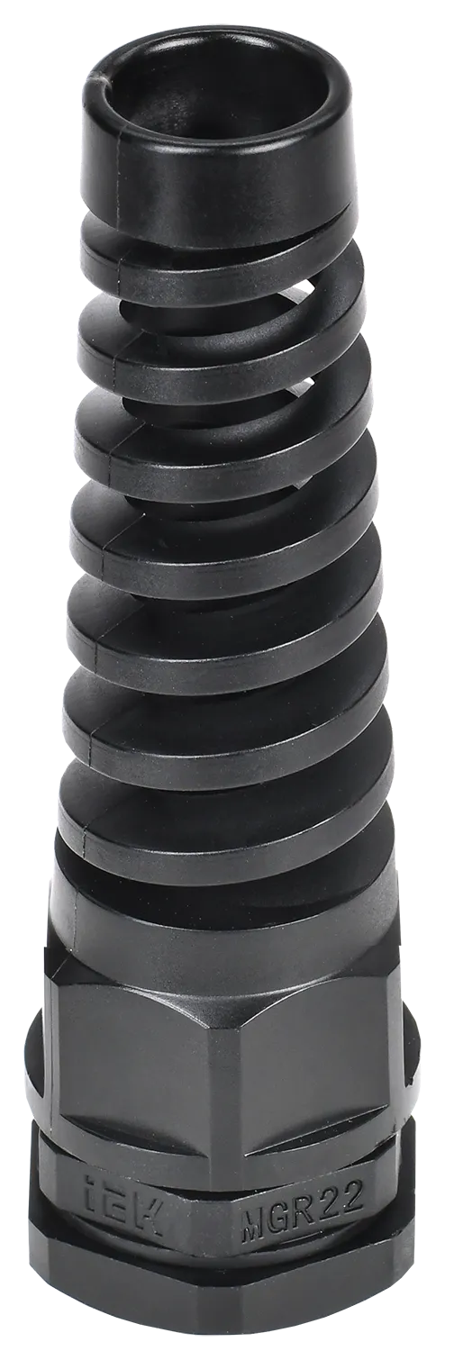 Сальник MGR 22 с гибким отводом d=10-14мм IP68 черный IEK