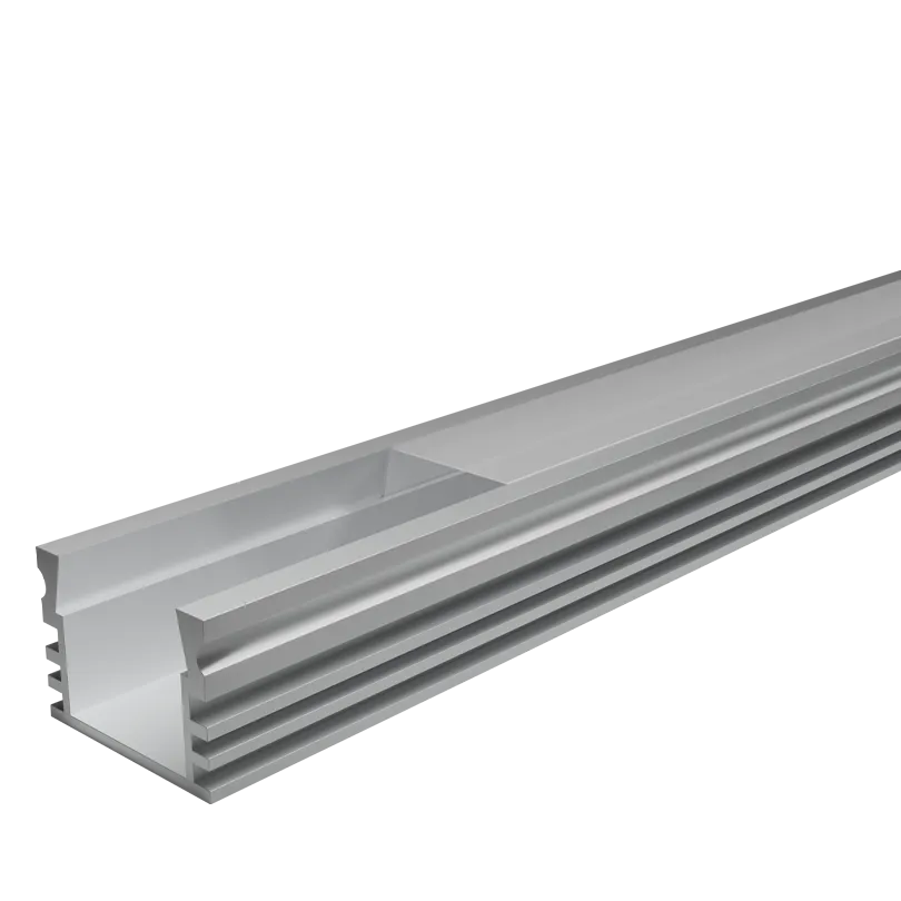 Профиль алюминиевый накладной WOLTA WAP-S-16/12/2000-A серый, 12х16х2000 мм готовый комплект WAP-S-16/12/2000-A