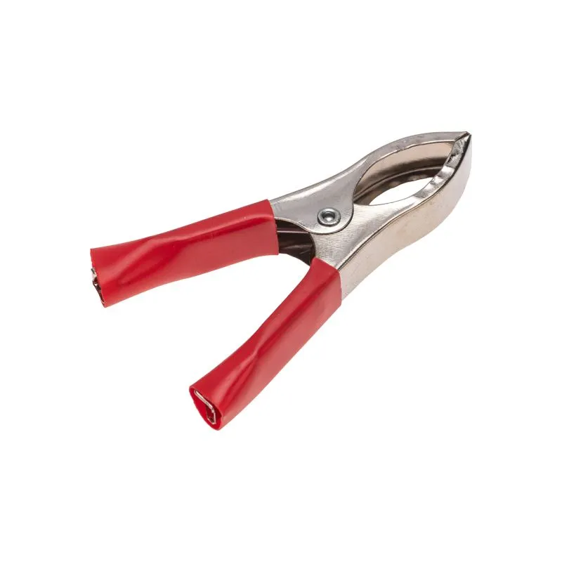 Зажим крокодил, длина 75мм, ток 30A, 2 шт., пакет БОПП REXANT - Фото 5