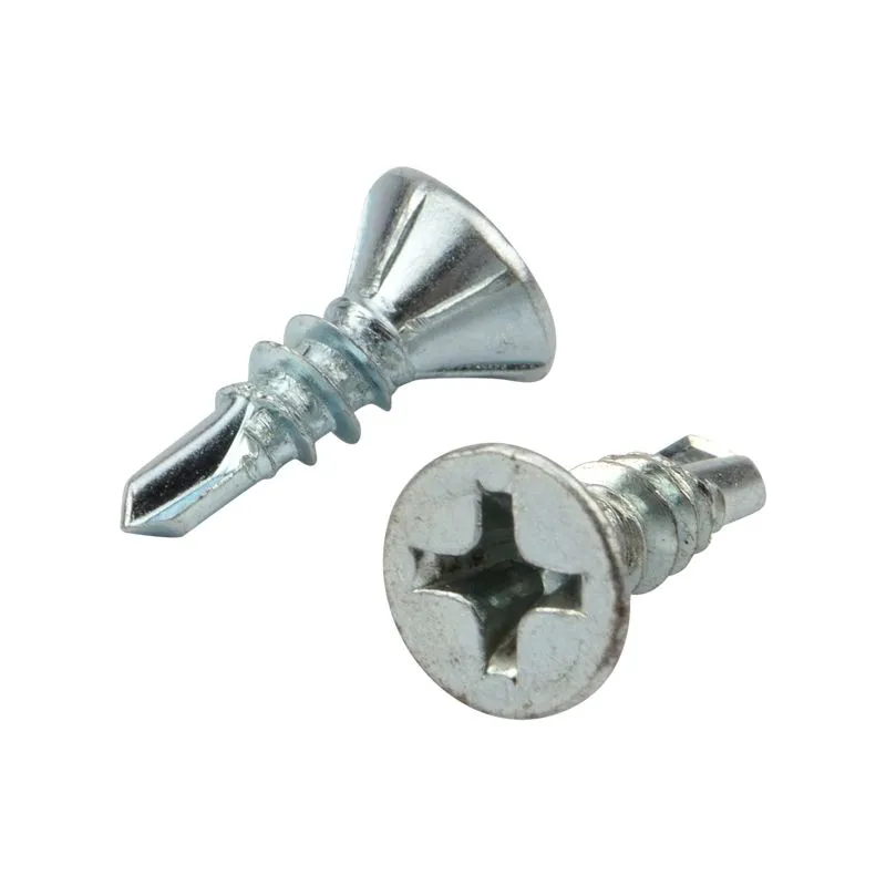 Саморез оконный сверло 3,9х13мм, белый цинк, короб (500 шт/уп) KRANZ - Фото 4