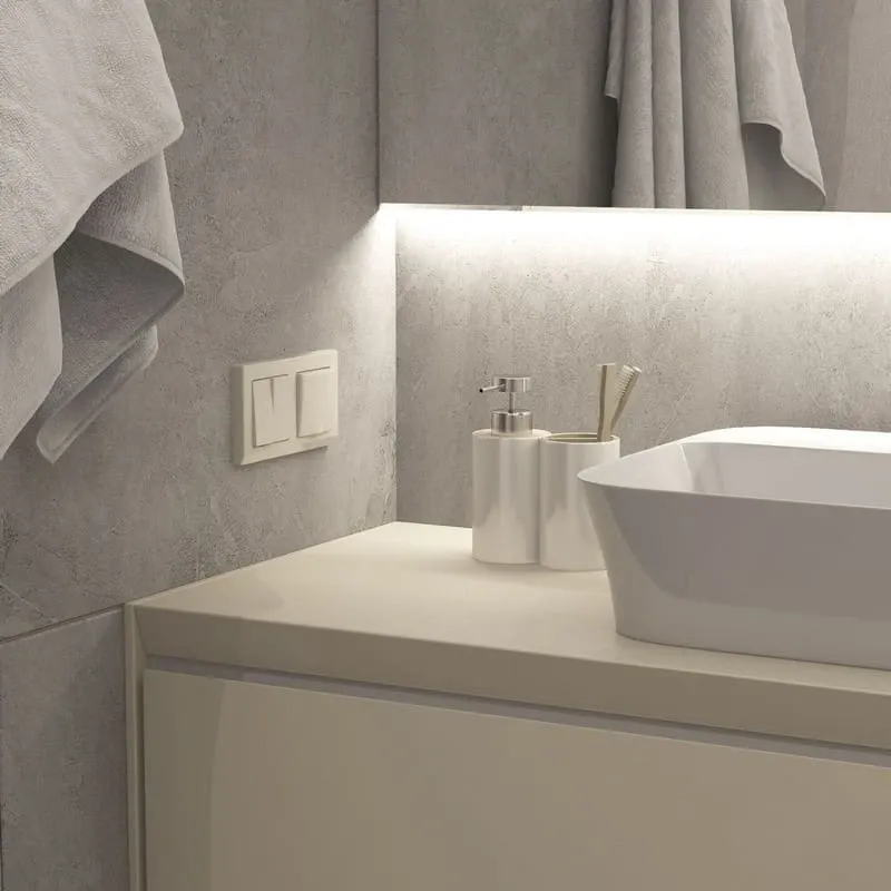 Рамка на 2 поста Stark (слоновая кость) Werkel - Фото 2