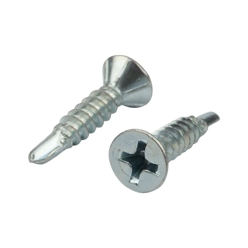 Саморез оконный сверло 3,9х19мм, белый цинк, короб (500 шт/уп) KRANZ - Фото 4