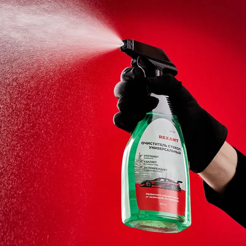 Очиститель стекол универсальный, 500мл, триггер REXANT - Фото 4