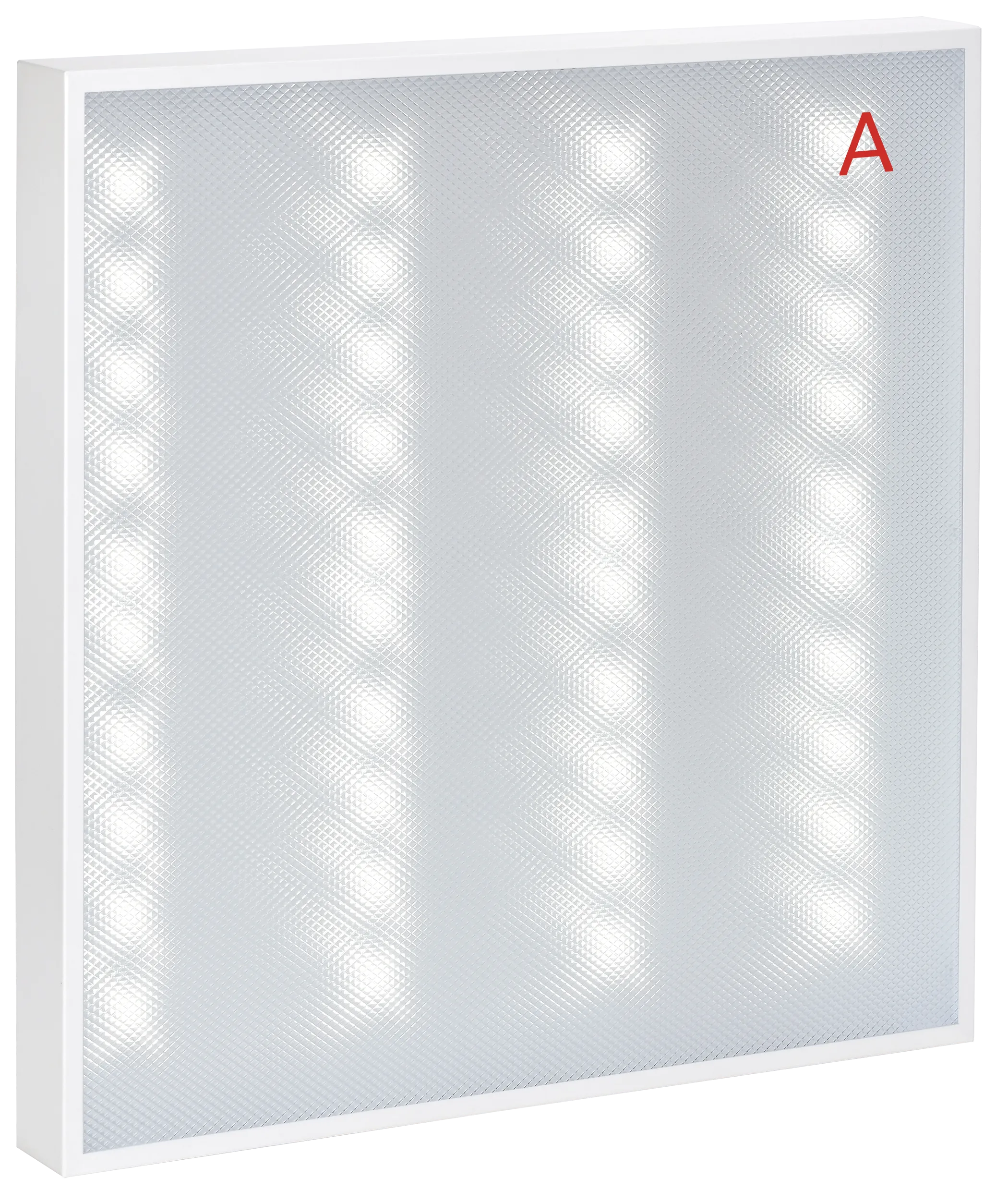 LIGHTING PRO Светильник светодиодный ДВО 1001A 45Вт 5000К IP40 595х595мм призма БАП 3ч IEK - Фото 2