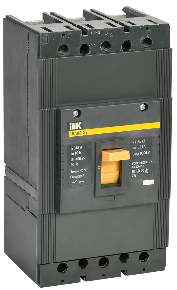 Выключатель автоматический ВА88-37 3Р 315А 35кА IEK