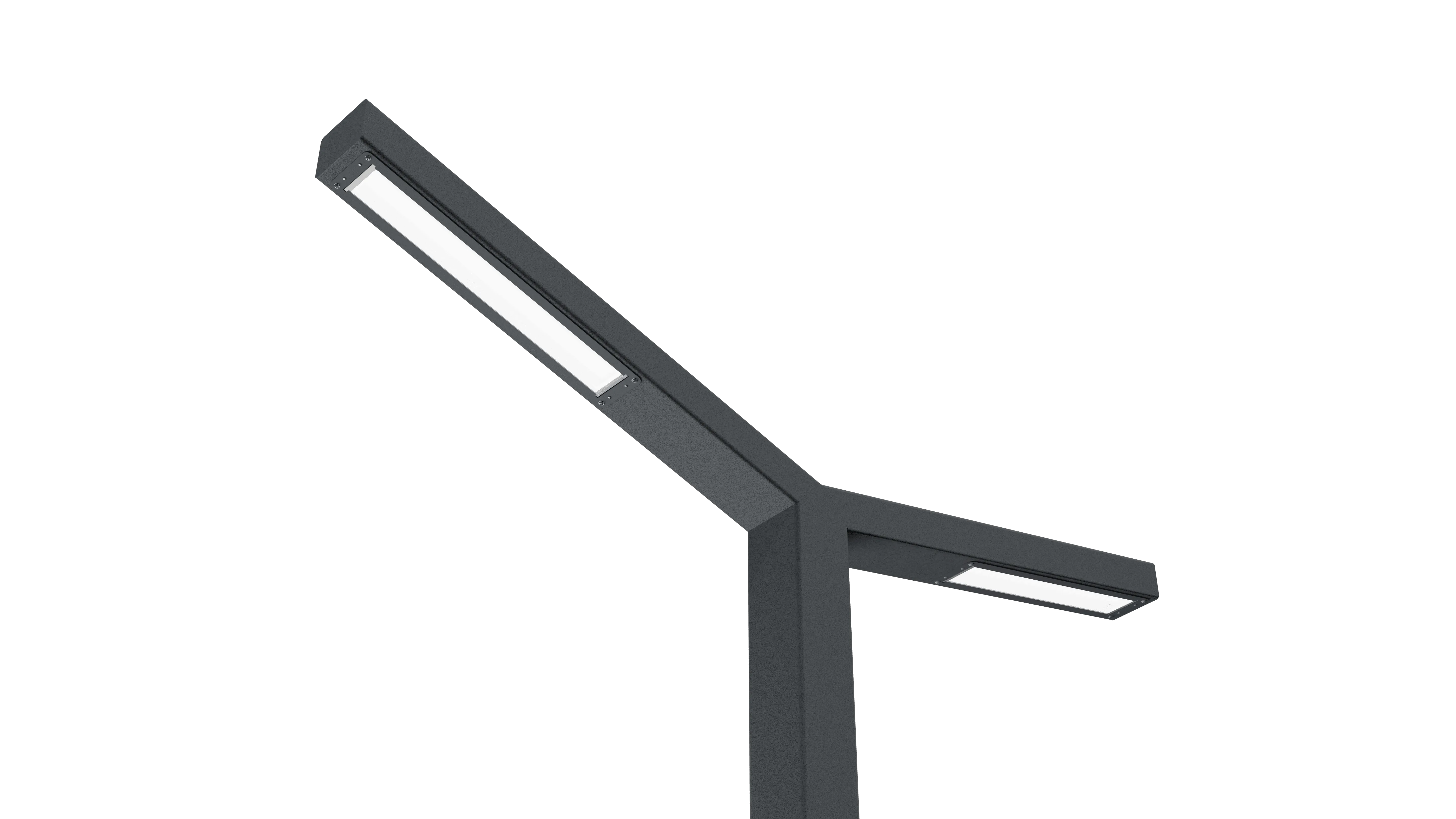 Светильник L-park STICK 2/30/30+30/Ш9/740/01/P1-F2/220AC IP65 YO LEDEL