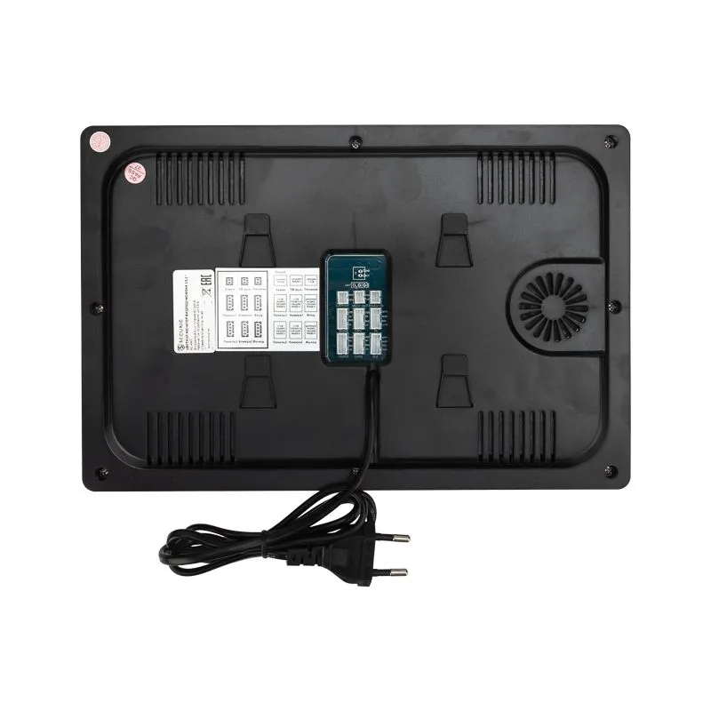 Цветной монитор  видеодомофона 10,1" формата AHD(1080P), с сенсорным экраном, детектором движения, функцией фото- и видеозаписи (модель AC-440) - Фото 4