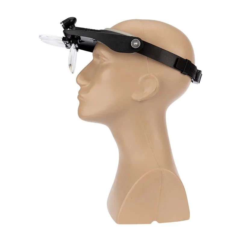 Бинокуляр монтажный, увеличение 1,2х/1,8х/2,5х/3,5х, с подсветкой 2LED REXANT - Фото 3