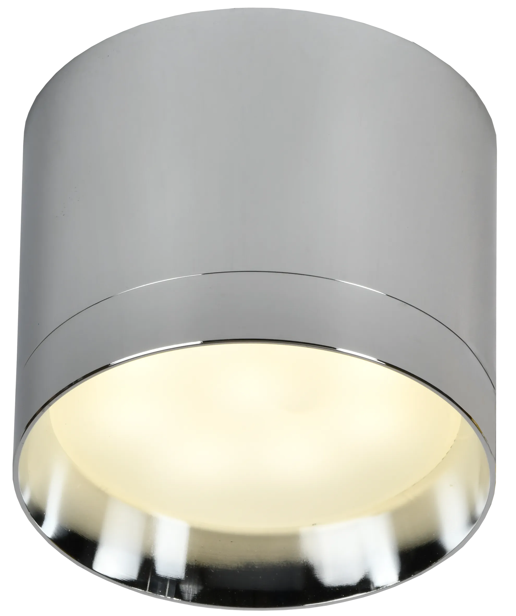 LIGHTING Светильник 4015 накладной потолочный под лампу GX53 хром IEK - Фото 4