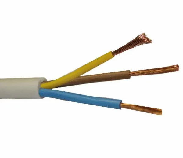 Провод ПВС-Т 2х2,5 + 1х2,5 бел (ПВС 3х2,5) Автопровод