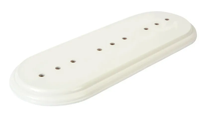 Подложка трехместная "Элегант", цвет- белый, ТМ "МЕЗОНИНЪ" GE70713-01